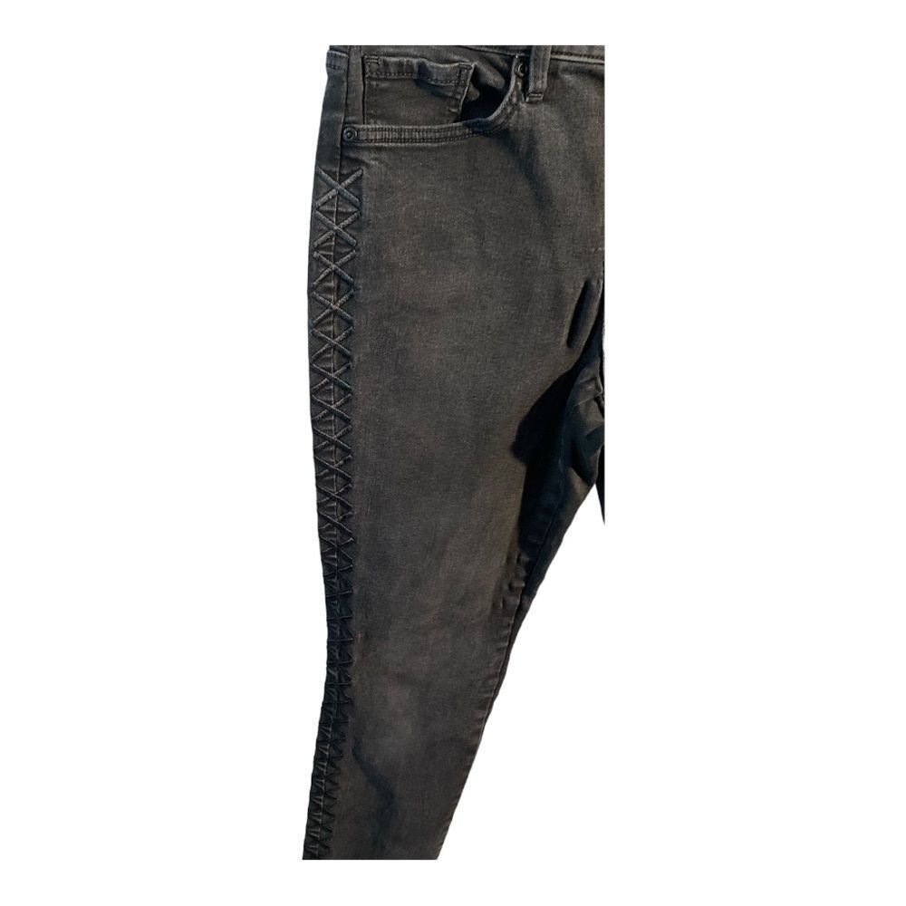 NYDJ Women’s Ami Skinny Black Lift Tuck Technology Jeans Denim Pants Size 6 - Picture 2 of 13